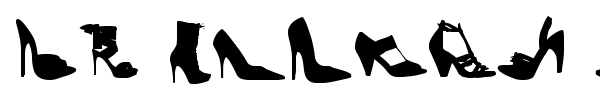 WC Fetish Bta font preview